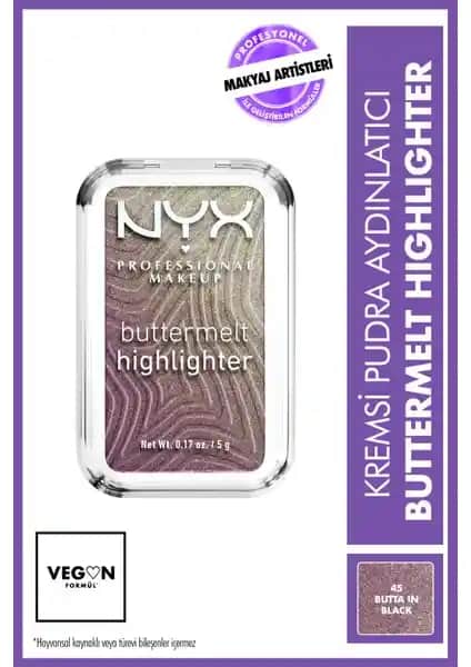 NYX Buttermelt Highlighter Kremsi Pudra ile Doğal ve Parlak Makyaj Deneyimi