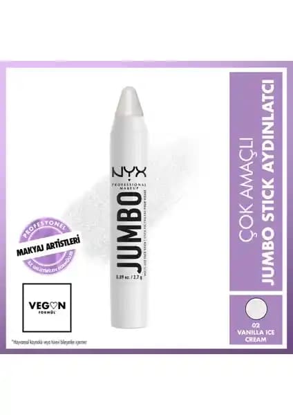 NYX Jumbo Face Stick ile Doğal Parlak ve Işıltılı Makyaj Deneyimi