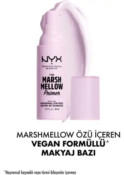 NYX Marshmellow Rahatlatıcı Makyaj Bazı: Vegan ve Cilt Dostu Ürün Özellikleri