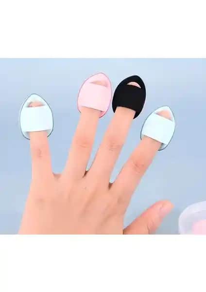 Ocean Mini Puf Parmak Yüz Makyaj Süngeri: Çok Yönlü ve Pratik Makyaj Aksesuarı