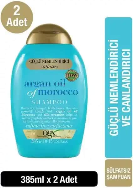Ogx Argan Oil Of Morocco Sülfatsız Şampuan ile Saçlarınızda Doğal Nem ve Parlaklık