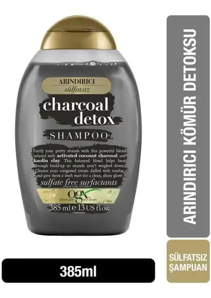 Ogx Arın<dı>rıcı Kömür Detoksu Sülfatsız Şampuan: Doğal ve Etkili Saç Temizliği Çözümü