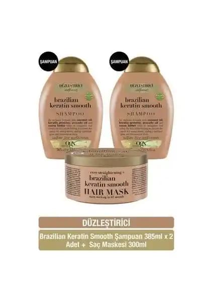 OGX Brazilian Keratin Smooth Serisi: Doğal ve Etkili Saç Bakım Ürünleri