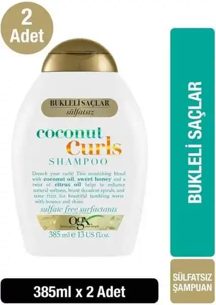 OGX Coconut Curls Sülfatsız Şampuan: Doğal Buklelerin Gücü ve Saç Sağlığı