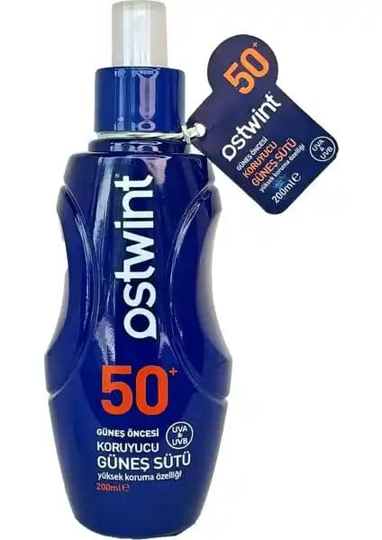 Ostwint Güneş Losyonu 200ML Yetişkinler İçin Yüksek Koruma ve Pratik Kullanım