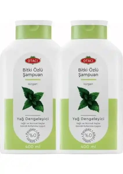 Otacı Bitki Özlü Isırgan Şampuanı Saç Dengeleyici ve Güçlendirici Doğal Bakım Ürünü