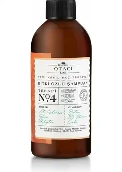 Otacı Lab Yeni Nesil Bitki Özlü Saç Terapisi Şampuanı Doğal ve Hassas Saçlar İçin Uygun