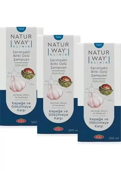 Otacı Naturway Klinik Sarımsaklı Şampuan: Saç Dökülmesine Karşı Doğal ve Güçlendirici Bakım