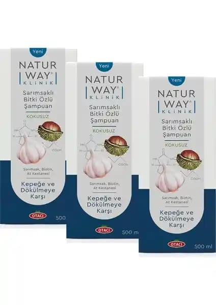 Otacı Naturway Klinik Sarımsaklı Şampuan: Saç Dökülmesine Karşı Doğal ve Güçlendirici Bakım