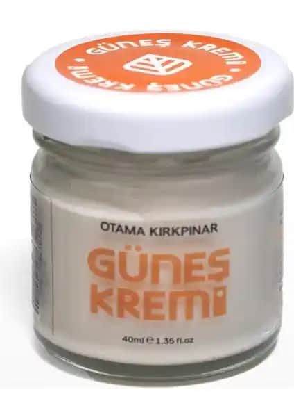 Otama Kırkpınar Çinko Mineralli Güneş Kremi Doğal İçeriklerle Güçlü UV Koruması