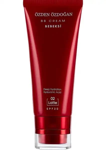 Özden Özdoğan BB Krem Bebeksi Latte 02 SPF 30 - Hassas ve Güçlü Ciltler İçin Çok Yönlü Makyaj Ürünü
