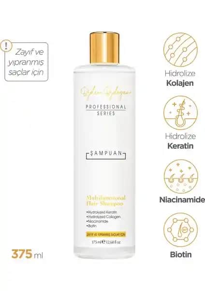 Özden Özdoğan Şampuanı Yıpranmış ve Zayıf Saçlar İçin Güçlendirici ve Onarıcı Formül