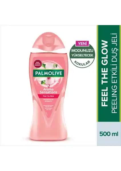 Palmolive Aroma Sensations Feel the Glow Doğal İçerikli Peeling Etkili Duş Jeli