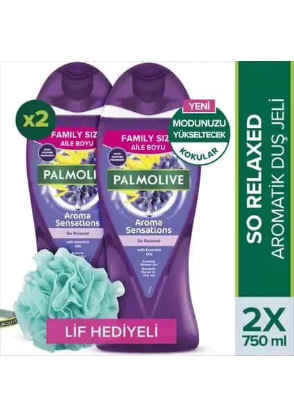 Palmolive Aroma Sensations So Relaxed Duş Jeli: Doğal ve Rahatlatıcı Deneyim