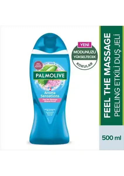 Palmolive Banyo ve Duş Jeli 500 ml Doğal İçerikleriyle Günlük Temizlik ve Ferahlık Sağlar