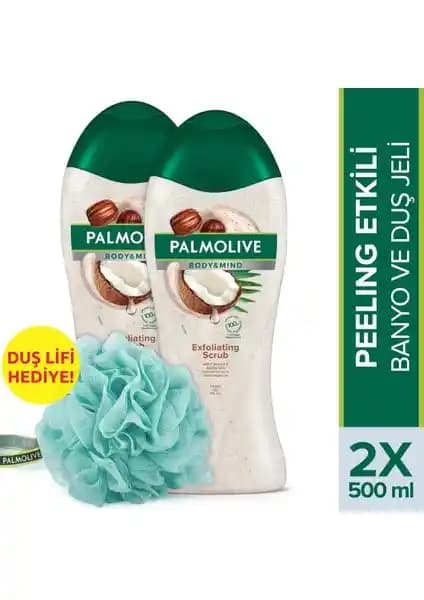 Palmolive Body & Mind Hindistan Cevizi Banyo ve Duş Jeli: Doğal ve Rahatlatıcı Temizlik Deneyimi