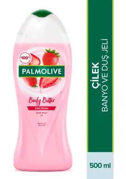 Palmolive Çilek Rüyası Banyo ve Duş Jeli: Ferahlatıcı ve Nemlendirici Cilt Bakım Ürünü
