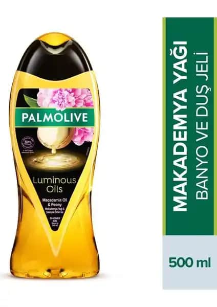 Palmolive Luminous Oils Makademya Yağı ve Şakayık Özleri İçeren Banyo ve Duş Jeli Ürün Tanıtımı ve Özellikleri