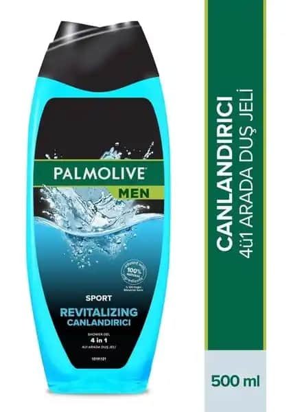 Palmolive Men Sport 3'ü 1 Arada Erkekler İçin Çok Yönlü Temizlik Çözümü 500 ml