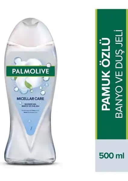 Palmolive Micellar Care Pamuk Özlü Duş Jeli: Doğal Temizlik ve Ferahlık Sunan Günlük Bakım Ürünü