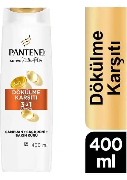Pantene Dökülme Karşıtı 3'ü 1 Arada Şampuan İncelemesi Saç Güçlendirme ve Bakım