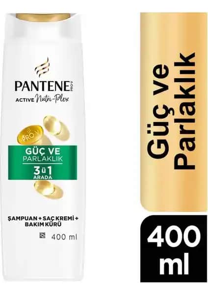 Pantene Güç ve Parlaklık 3'ü 1 Arada Şampuan: Çok Yönlü Saç Bakım Çözümü