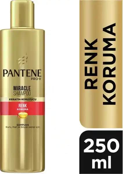 Pantene Miracle Renk Koruma Keratin Şampuanı: Boyalı ve Mat Saçlar İçin Güçlü Bakım Çözümü