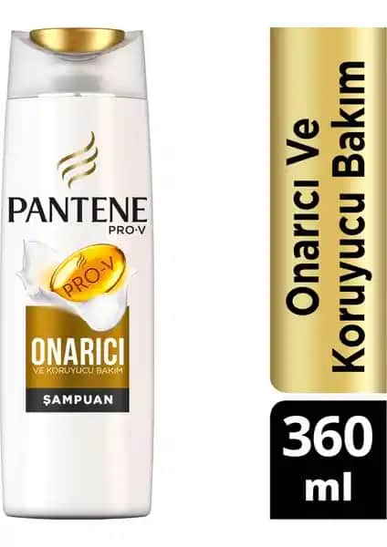 Pantene Onarıcı ve Koruyucu Bakım Şampuanı Saç Sağlığı ve Parlaklık İçin Uygun Bir Çözüm