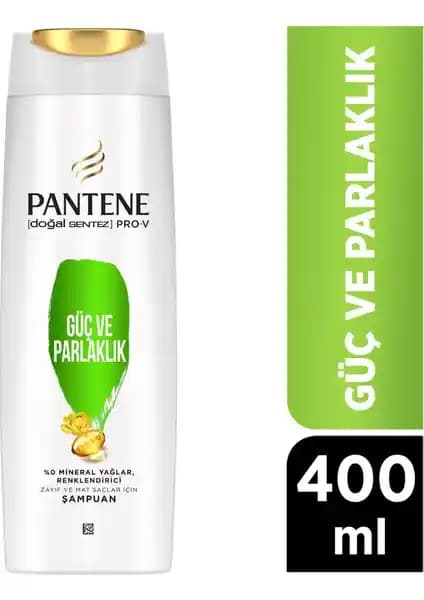 Pantene Pro-V Güç ve Parlaklık Şampuanı: Zayıf Saçlar İçin Güçlendirici ve Parlaklık Kazandırıcı Ürün