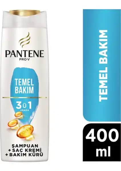 Pantene Pro-V Klasik Bakım 3'ü 1 Arada Şampuan ile Saçlarınızda Güç ve Parlaklık Sağlayın