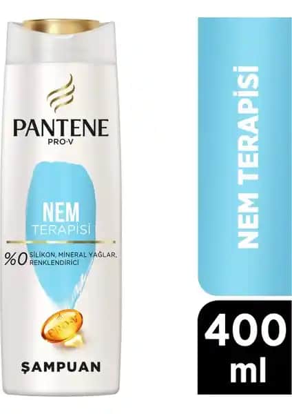 Pantene Pro-V Mükemmel Nemlendirici Şampuan Kuru ve Yıpranmış Saçlar İçin Güçlendirici Bakım Ürünü