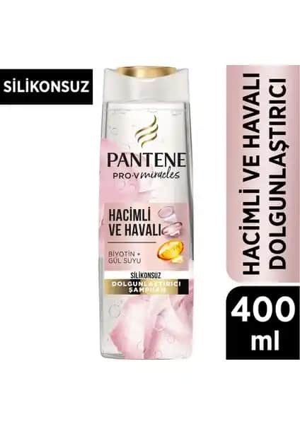 Pantene Silikonsuz Hacim Veren Dolgunlaştırıcı Şampuan İnce Telli Saçlar İçin Uygun Çözüm