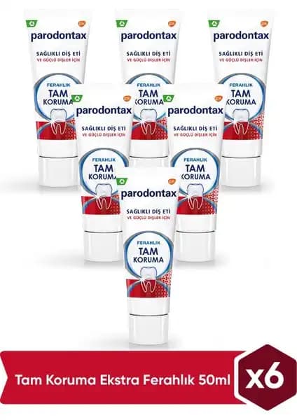 Parodontax Tam Koruma Ferahlık Diş Macunu ile sağlıklı ve güçlü dişler için etkili bakım çözümleri