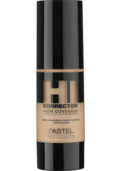 Pastel Hı Corrector Fondöten 405 Yüksek Kapatıcılık ve Doğal Mat Görünüm Sağlar