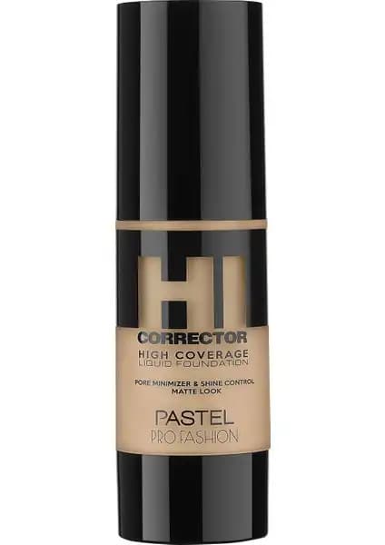 Pastel Hı Corrector Fondöten 405 Yüksek Kapatıcılık ve Doğal Mat Görünüm Sağlar