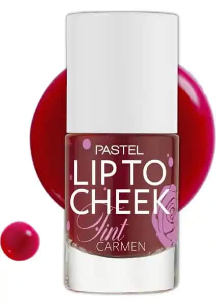 Pastel Lip To Cheek Tint Carmen: Çok Yönlü, Doğal ve Uzun Süre Kalıcı Makyaj Ürünü