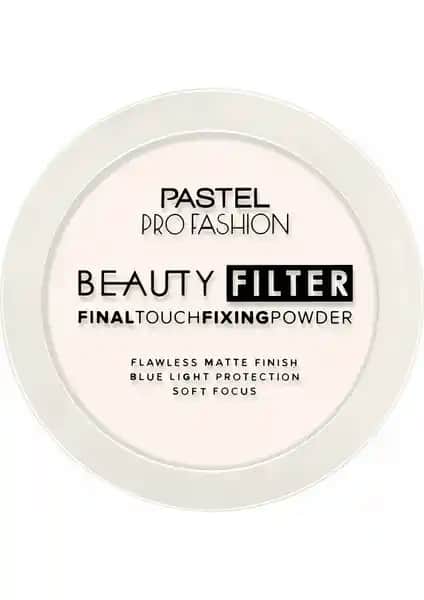Pastel Profashion Beauty Filter Final Touch Fixing Powder ile doğal mat ve kalıcı makyaj sağlama