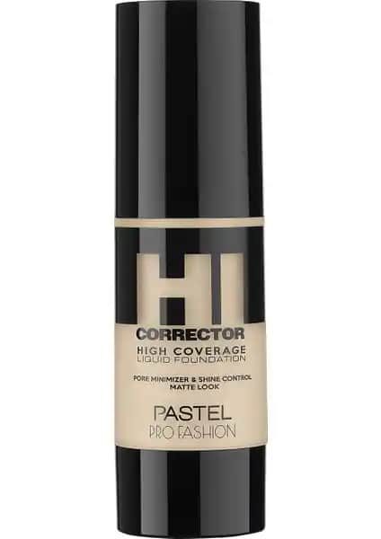 Pastel Profashion Hı Corrector No 401 Yüksek Kapatıcılık ve Mat Görünüm Sağlayan Fondöten