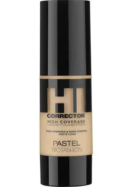 Pastel Profashion Hı Corrector Yüksek Kapatıcılı ve Mat Görünüm Sunan Likit Fondöten
