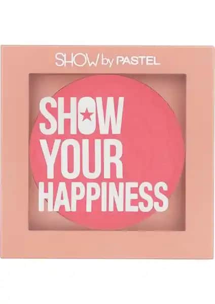 Pastel Show By Show Your Happiness Allık: Doğal ve Kalıcı Makyaj İçin Tercih Edilen Ürün