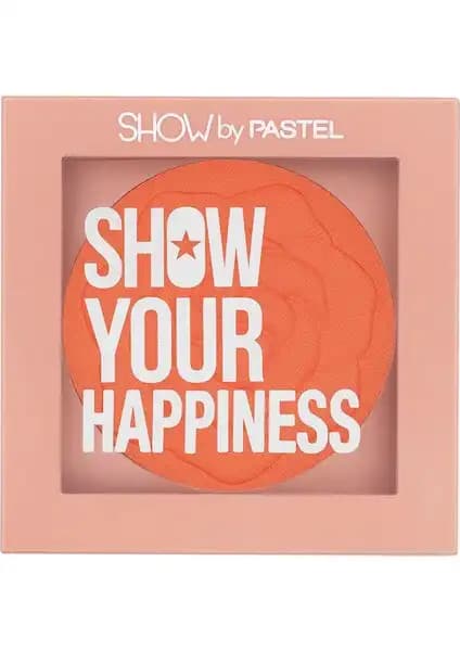 Pastel Show Your Happiness Allık: Doğal, Kalıcı ve Kullanımı Kolay Makyaj Allığı