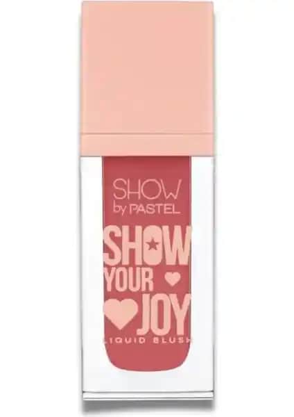 Pastel Show Your Joy Likit Allık 55 Pembe Renkli ve Uzun Süre Dayanıklı Makyaj Ürünü