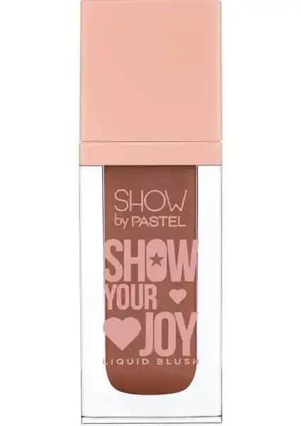 Pastel Show Your Joy Likit Allık ile Doğal ve Canlı Bir Makyaj Deneyimi Sunar