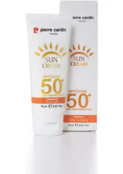Pierre Cardin Güneş Koruyucu Kremi 50+ SPF ile Yüksek Koruma ve Cilt Bakımı