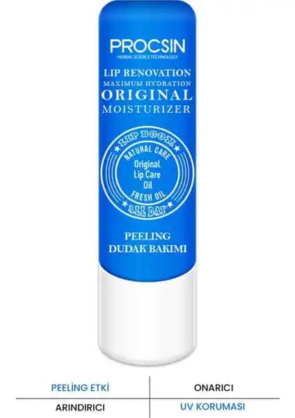 Procsin Lip Balm Peeling ile Dudaklarınızda Etkili ve Kolay Bakım Yöntemi