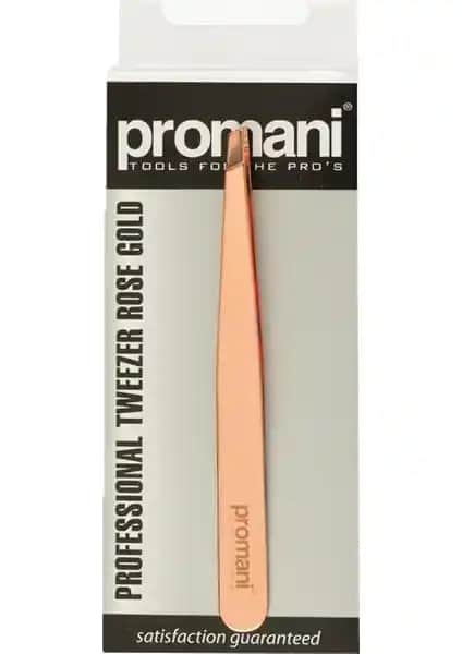 Promani Rose Gold Çelik Cımbız PR-925: Estetik ve İşlevsel Tasarım ile Günlük Bakım