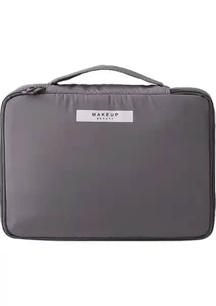 Qisem Kadınlar İçin Modern ve İşlevsel Makyaj Çantası Günlük ve Seyahat Kullanımı İçin