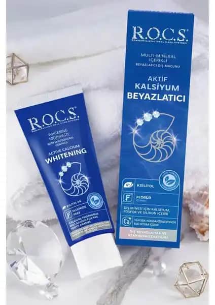 R.O.C.S. Beyazlatıcı Diş Macunu: Doğal ve Etkili Beyazlatma Çözümü