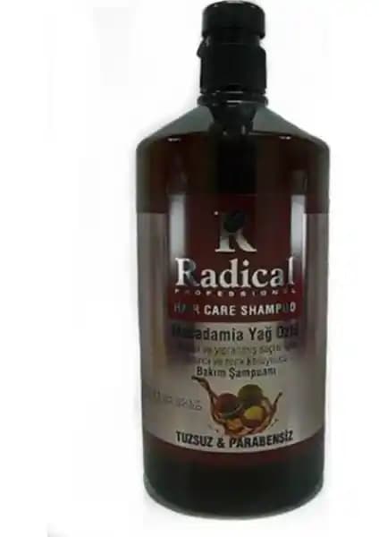 Radical Macadamia Yağ Özlü Tuzsuz Şampuan Saçlara Doğal Bakım ve Koruma Sağlar