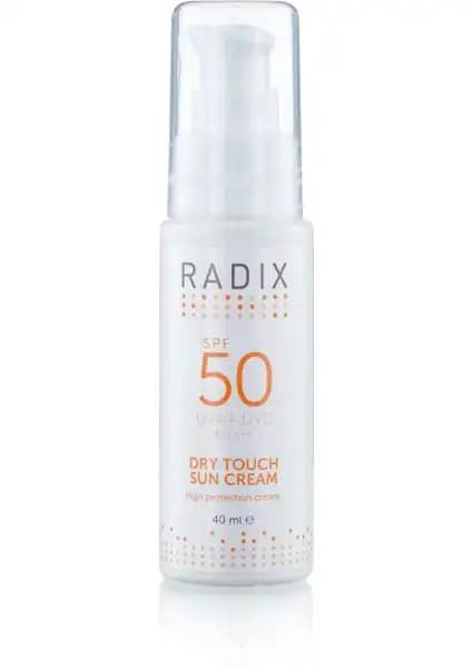 Radix RADİX Yağlı ve Karma Ciltler İçin SPF 50 Güneş Koruyucu Krem Ürün Özellikleri